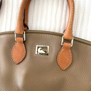 Dooney & Bourke Brown Leather Shoulder Bag
